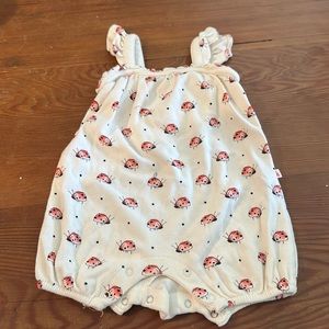 Ladybug romper
